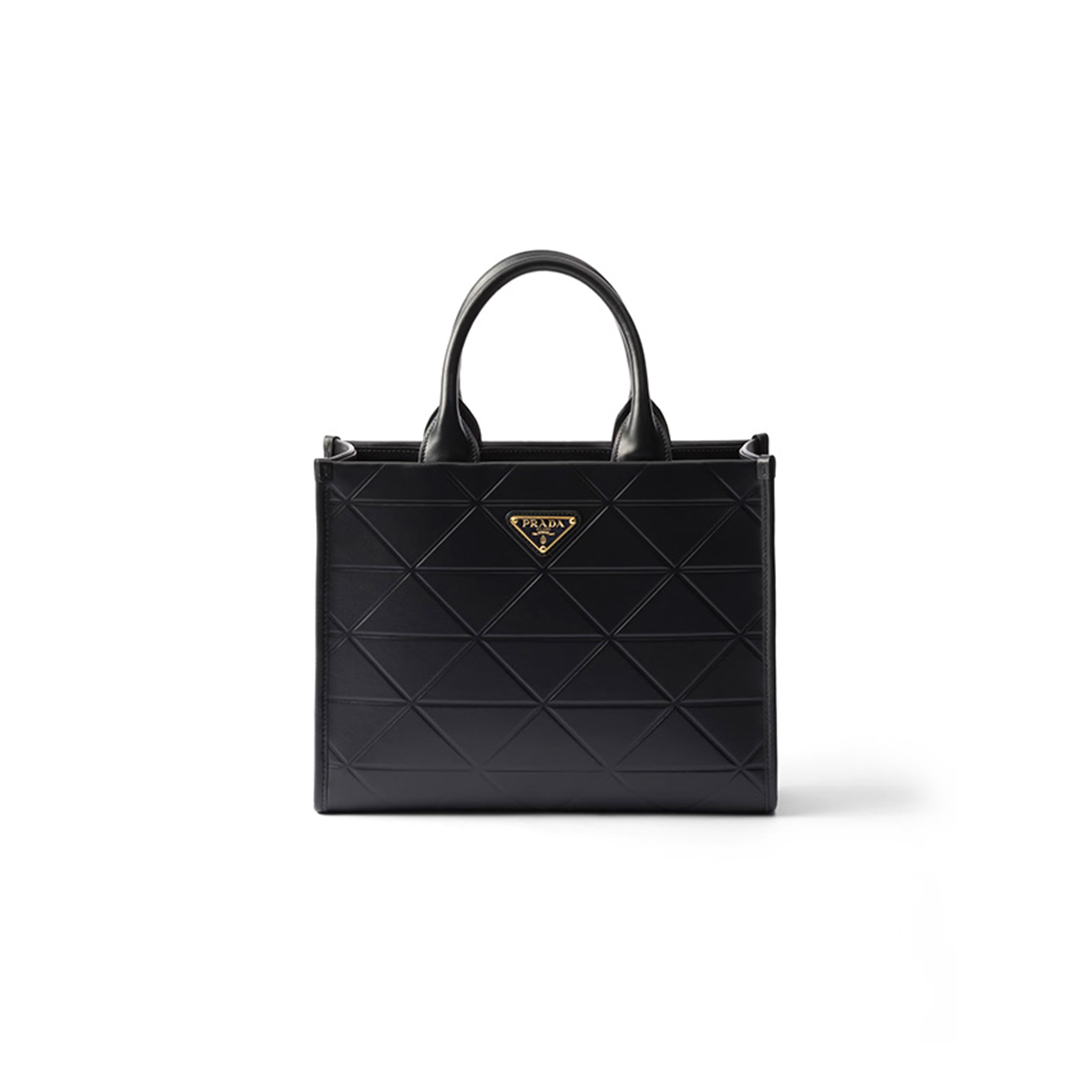 PRADA SYMBOLE SMALL LEATHER BAG 1BA379 (30*23*9cm)